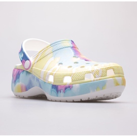 Zoccoli con zeppa Crocs Graphic Clog W 207151-94S multicolore 1