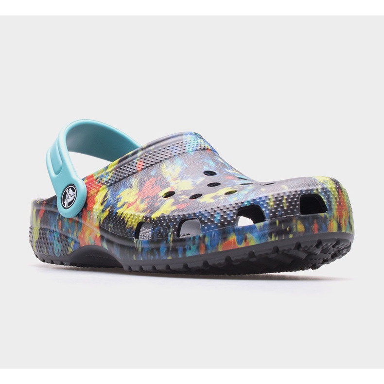 Zoccoli Crocs Tie Dye Graphic Kids 206995-4SW multicolore 1