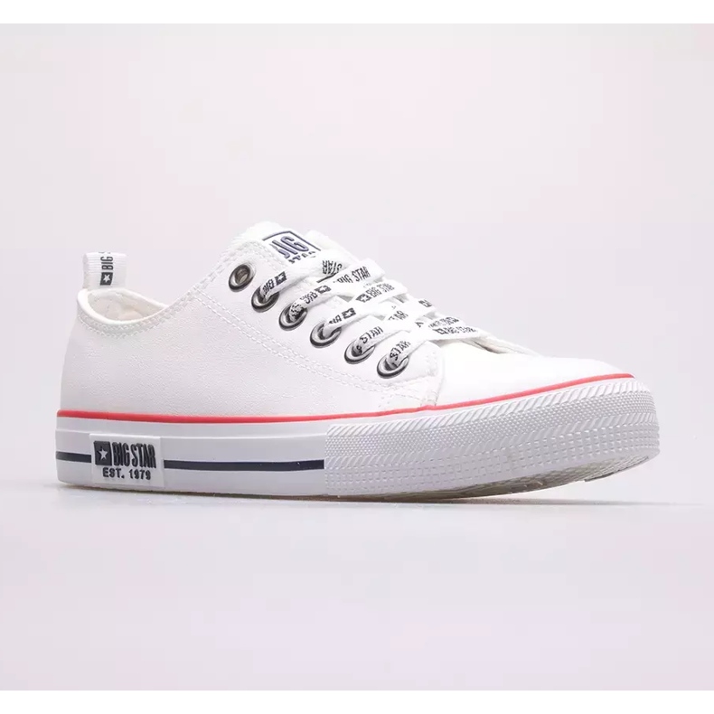 Sneakers da uomo Big Star KK174046 bianca 1