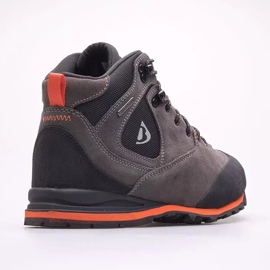 Scarpe da trekking da uomo BERGSON Castor Mid Stx 3.0 marrone grigio 2