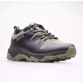 Scarpe da uomo Big Star KK174088 nero verde 1