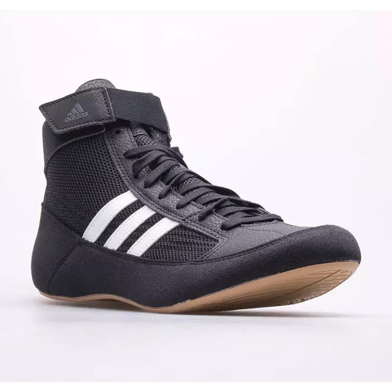 Scarpe da wrestling adidas hvc AQ3325 nero 1