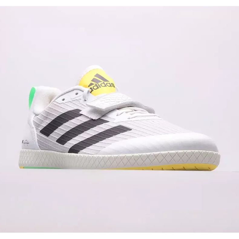 Scarpe da sollevamento pesi adidas The Total GW6353 beige 1