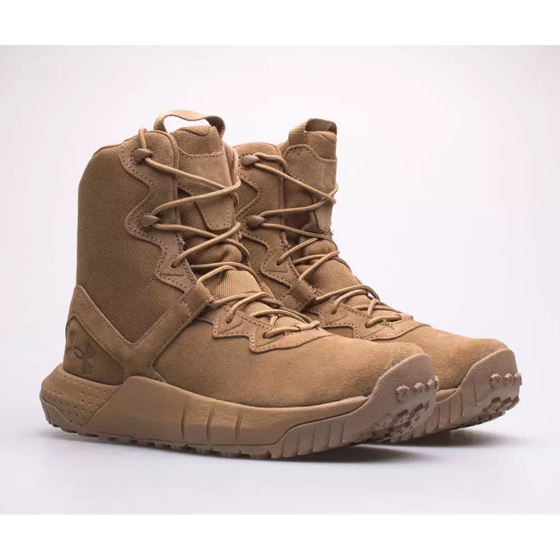 Under Armour Valsetz AR670 3024009-200 stivali tattici da uomo beige 1