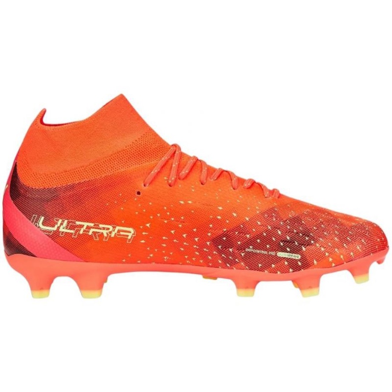 Scarpe da calcio Puma Ultra Pro FG/AG M 106931 03 arancia arance e rosse 1