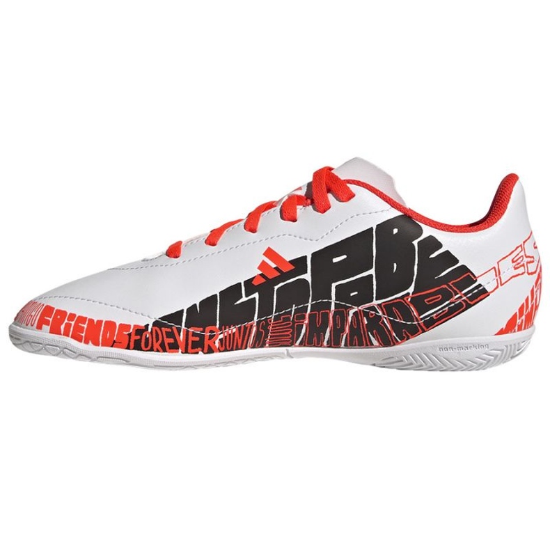 Scarpe da calcio Adidas X Speedportal.4 Messi In Jr GW8400 bianco bianco 1