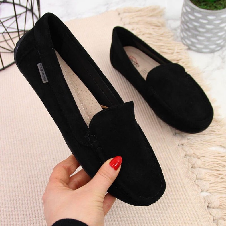 EVento scarpe mocassini W EVE259A nero 1