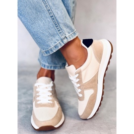 BM Sneakers da donna beige Hansell 1
