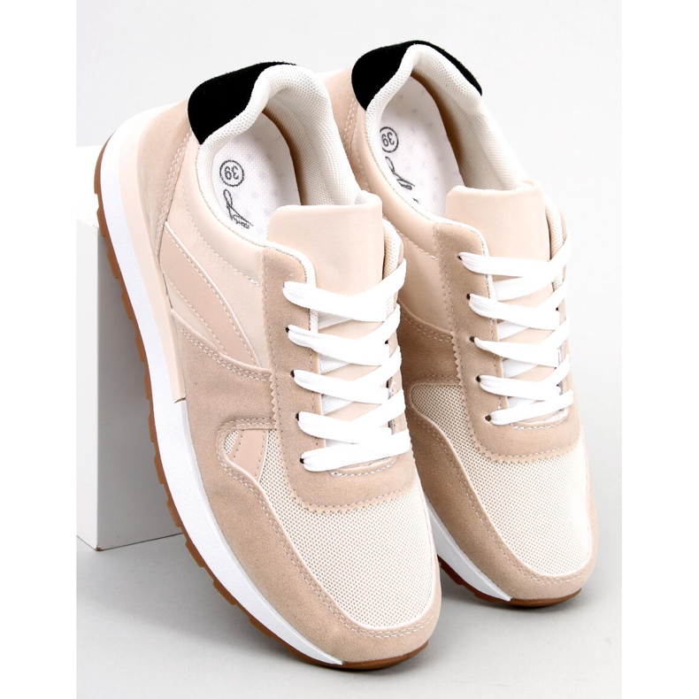 BM Sneakers da donna beige Hansell 2
