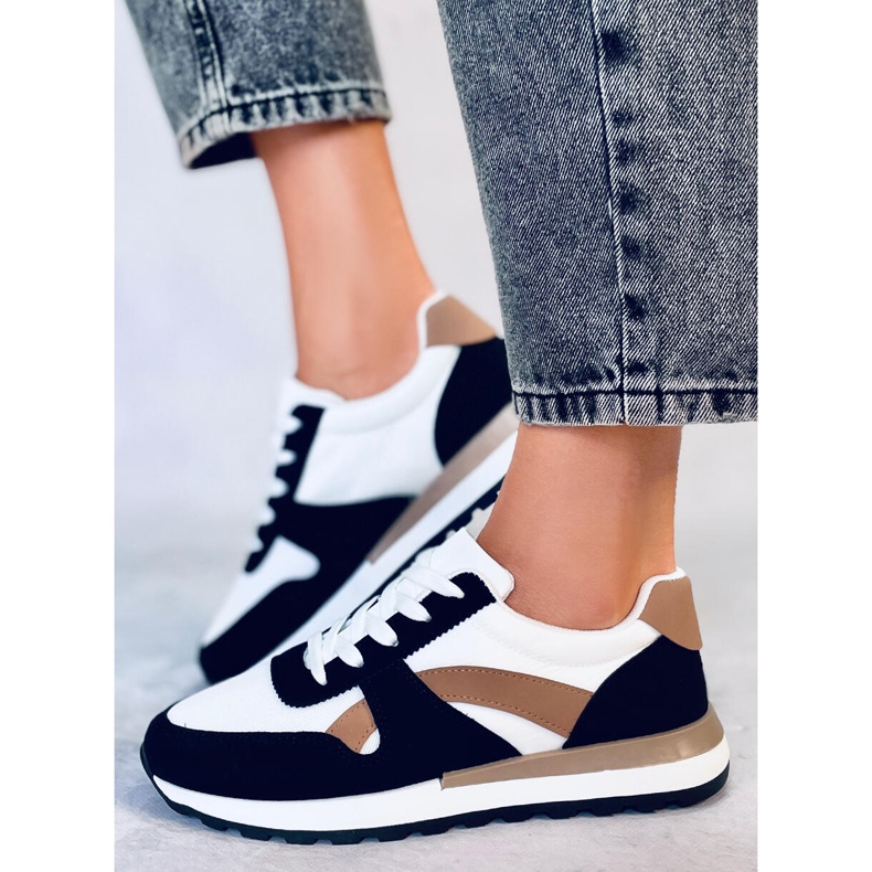 BM Sneaker Hansell da donna di colore nero bianco 1