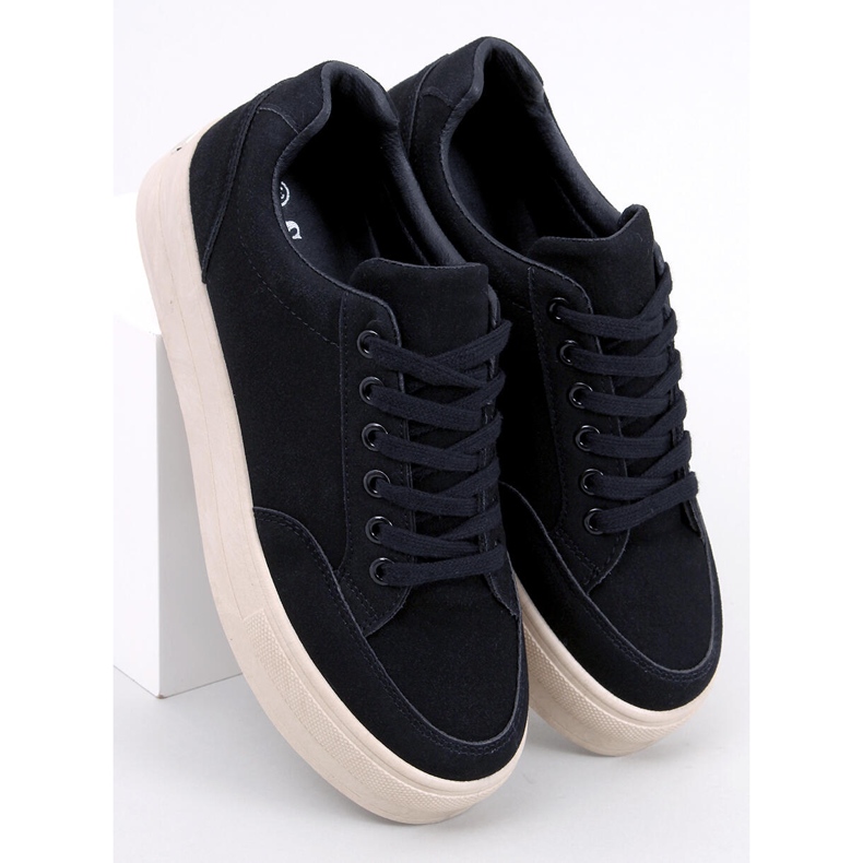 BM Sneakers con plateau Rhonda Black nero 1