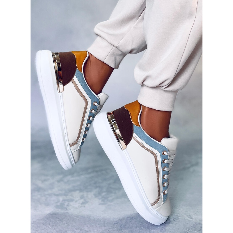 Sneaker da donna Brengle beige 1