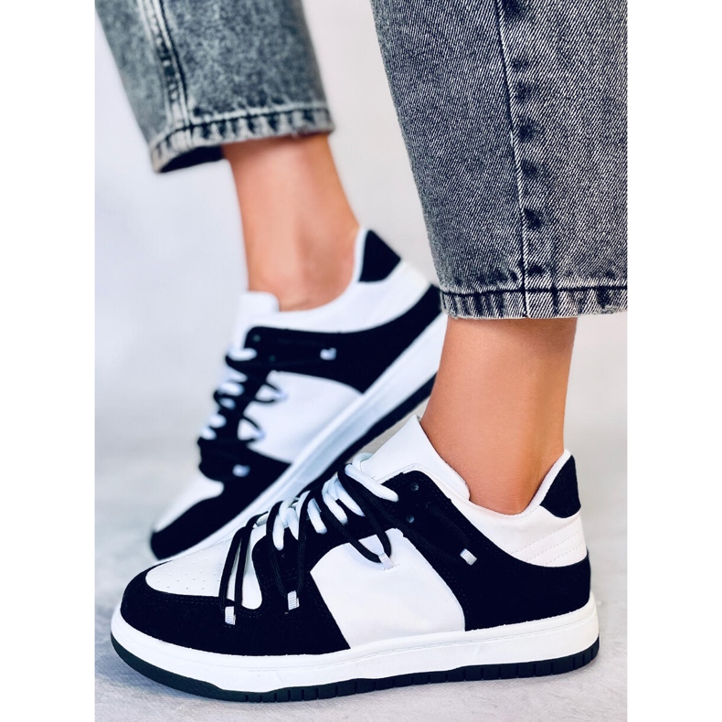 BM Sneakers Panda Hart BIANCO/NERO 1