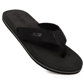 Infradito da uomo nere Big Star LL174618 nero 1