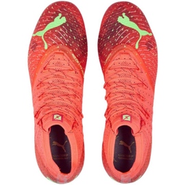 Scarpe da calcio Puma Future 1.4 Fg Ag M 106989 03 arancia arance e rossi 1