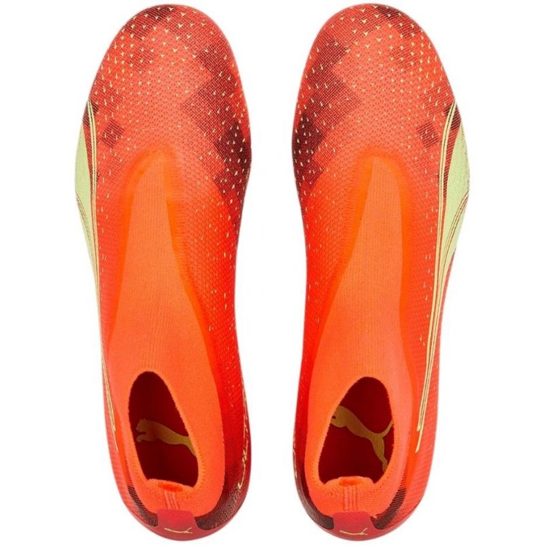 Scarpe da calcio Puma Ultra Match+ Ll FG/AG M 107032 03 arancia arance e rosse 2