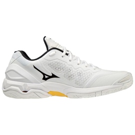 Scarpe da pallamano Mizuno Wave Stealth VM X1GA180013 bianca bianca 1