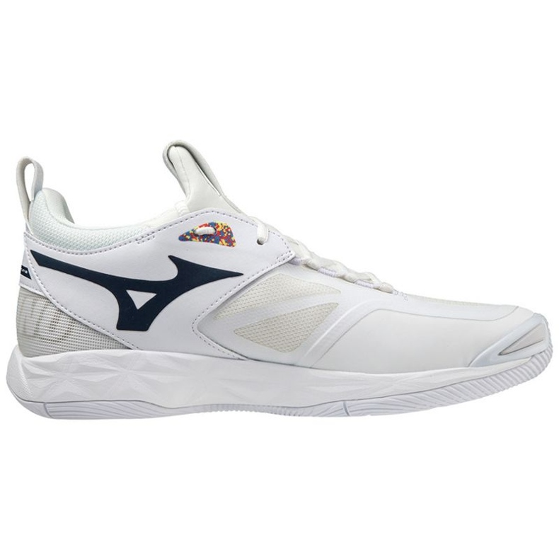 Scarpe da pallavolo Mizuno Wave Momentum 2 M V1GA211300 bianco bianco 1