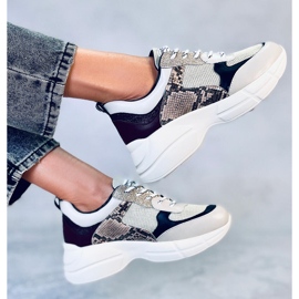 BM Sneakers Maud Beige da donna 1