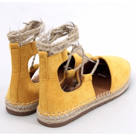 BM Espadrillas Espo gialle allacciate alla caviglia giallo 1
