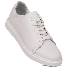 Scarpe sportive da uomo in pelle bianche T.Sokolski W22-472 bianco 1
