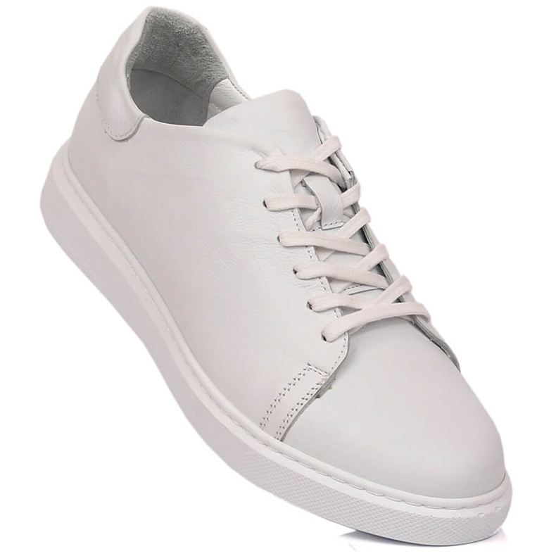 Scarpe sportive da uomo in pelle bianche T.Sokolski W22-472 bianco 1