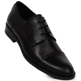 Scarpe formali da uomo in pelle nera T.Sokolski 1718 nero 1
