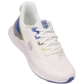 Scarpe sportive da uomo sneakers bianche Big Star LL174102 bianca 1