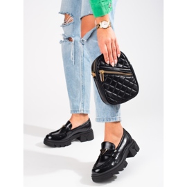 Seastar Mocassini da donna in vernice nera Shelovet nero 2