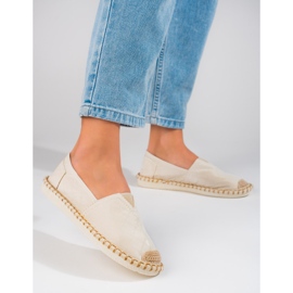 Espadrillas da donna Shelovet beige 2
