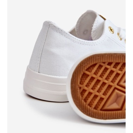 News Sneakers Classiche da Donna Bianche e Oro Ecoma bianca 2