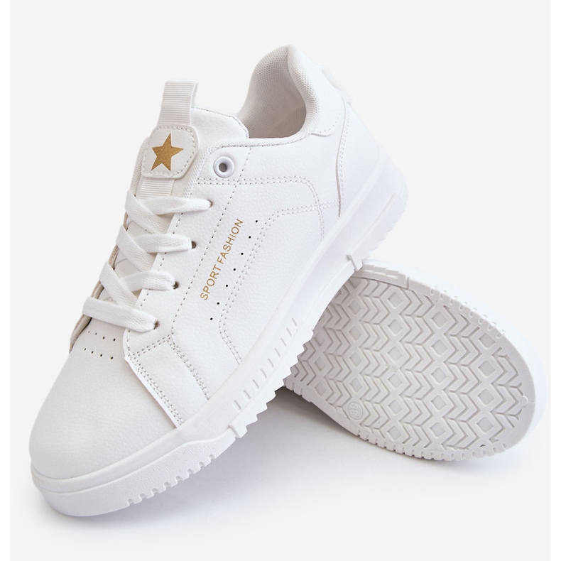 BM Scarpe Sportive Stringate Donna Beige Mikaela 1