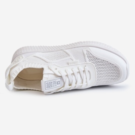 Sneakers comode da donna Memory Foam System Big Star LL274415 Bianche bianco 1