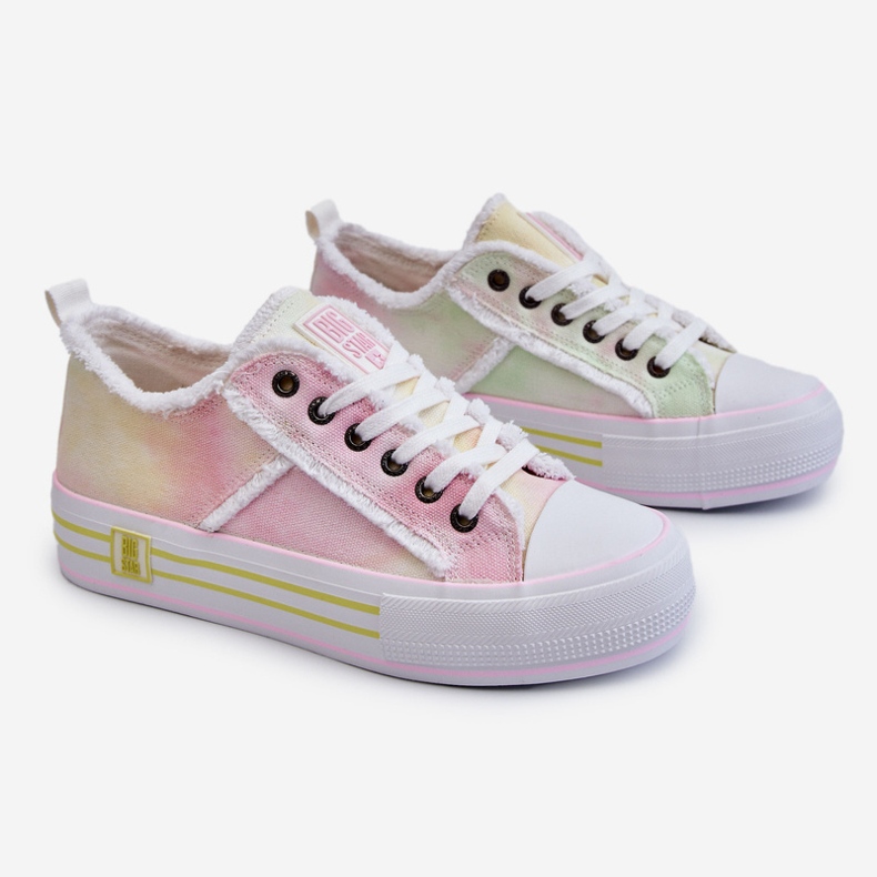 Sneakers basse da donna Big Star LL274174 Multicolor multicolore 2