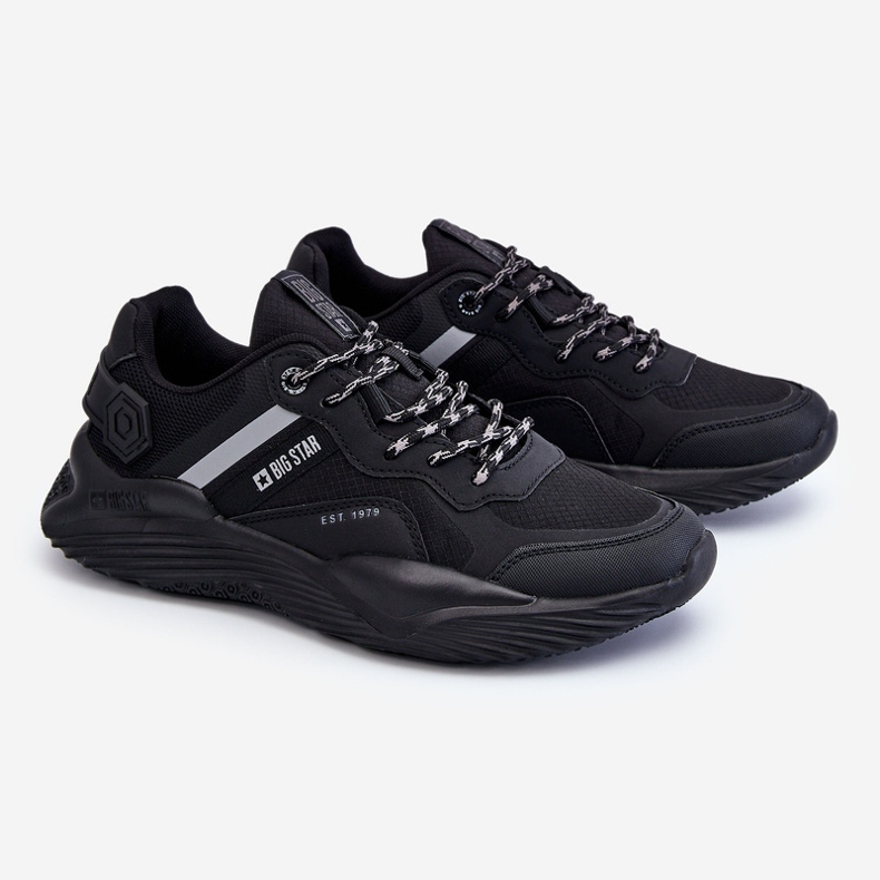 Sneakers Leggere Da Uomo Memory Foam System Big Star LL174150 Nere nero 1