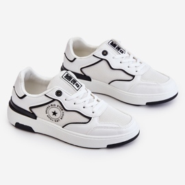 Scarpe Sportive da Donna Big Star LL274440 Bianche e Nere bianco 1