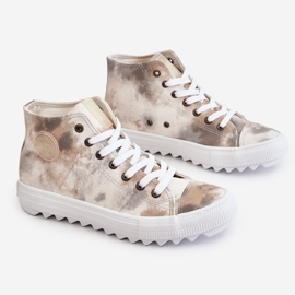Sneakers Donna Big Star LL274047 Bianco-Verde 1
