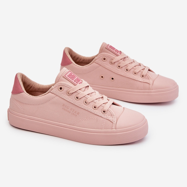Sneakers basse classiche Big Star LL274095 Rosa chiaro 1