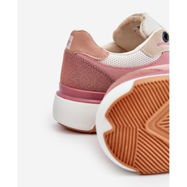 Scarpe Sportive Donna Sneakers Big Star LL274438 Rosa-Bianco 1