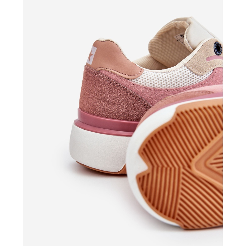 Scarpe Sportive Donna Sneakers Big Star LL274438 Rosa-Bianco 1