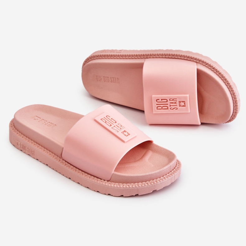 Pantofole da donna Big Star LL274425 rosa chiaro 1