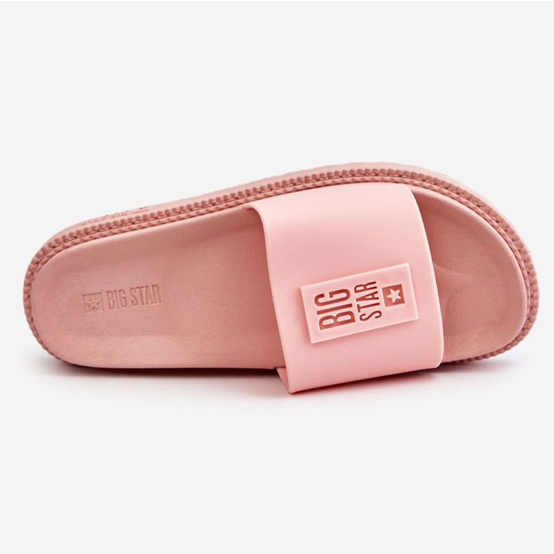 Pantofole da donna Big Star LL274425 rosa chiaro 2