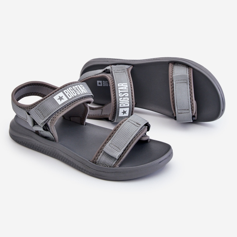 Sandali sportivi da uomo Big Star HH174843 Grigio 1