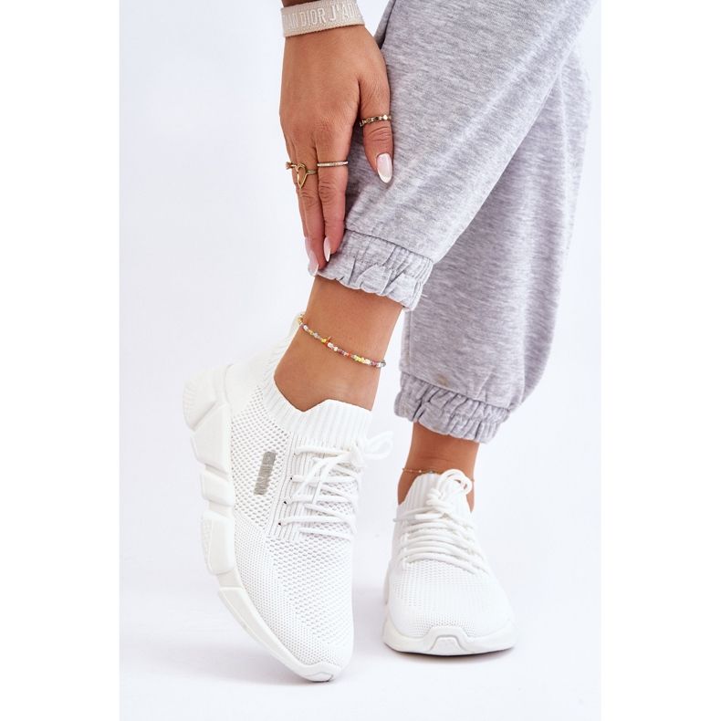 Sneakers Leggere Da Donna Memory Foam System Big Star JJ274268 Bianche bianco 1