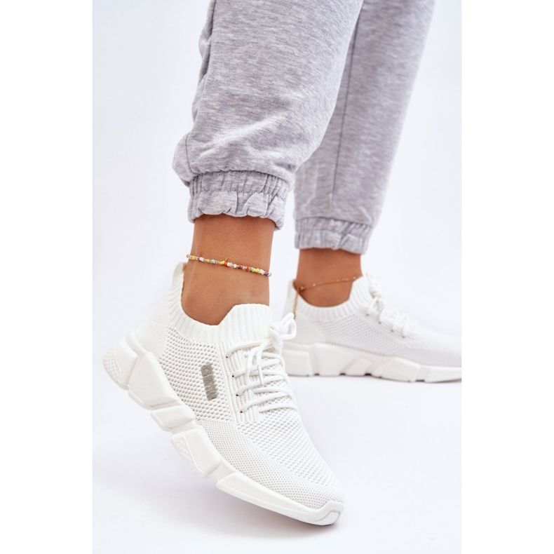 Sneakers Leggere Da Donna Memory Foam System Big Star JJ274268 Bianche bianco 2