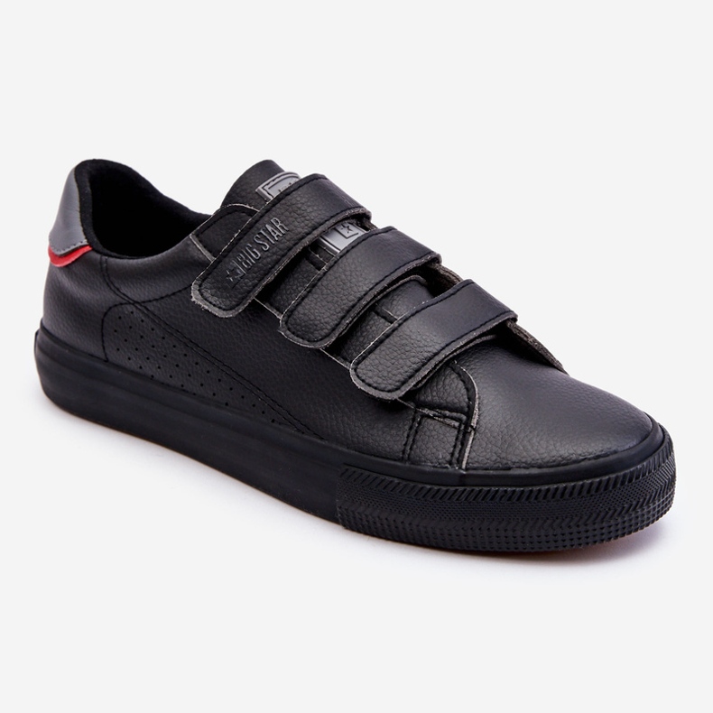 Sneakers Velcro Uomo Big Star LL174633 Nere nero 1
