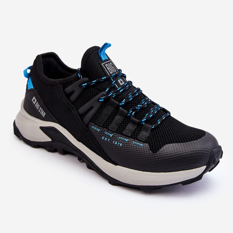 Scarpe Sportive da Uomo Memory Foam System Big Star LL174130 Nere nero 1