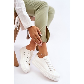 Sneakers basse con lacci Big Star LL274968 Bianche bianca 1