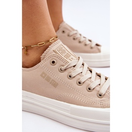 Sneakers basse con lacci Big Star LL274969 Beige 1