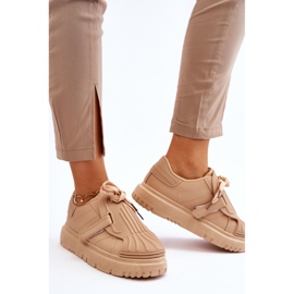 PG1 Scarpe Sportive Alla Moda Da Donna Beige Genesis 2